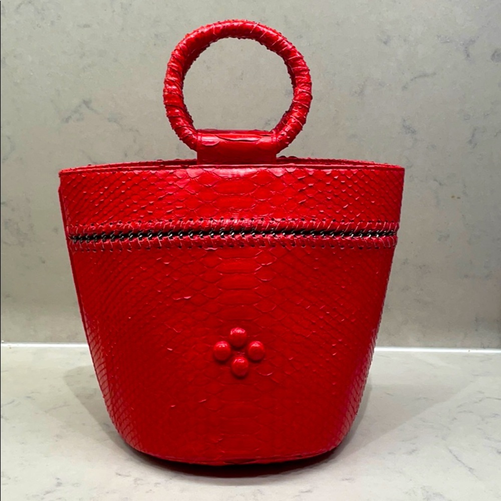 Red Python Satchel